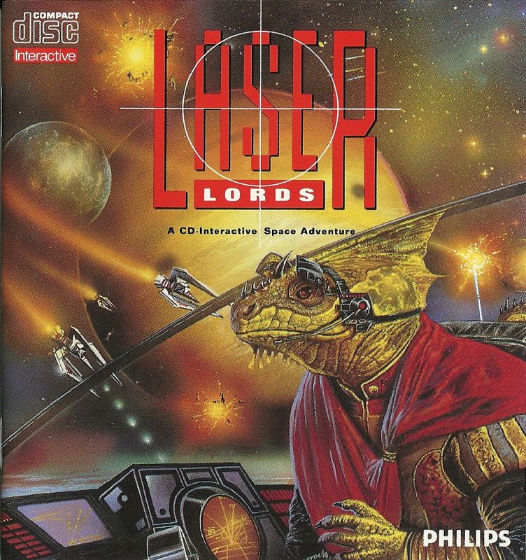Laser Lords box art for CD-i